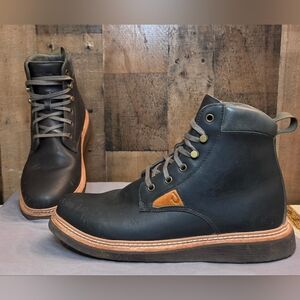 OLUKAI Kilakila Men's Waterproof Leather Boots Size 10